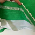 Lilly Pulitzer  Crochet Floral Trim Sleeveless Shift Dress 8 Green White Womens Photo 5