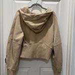 Lululemon Tan (TRNH)  Scuba Oversized 1/2 Zip Hoodie  Photo 1
