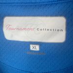 Tournament Collection XL Sleeveless Golf Athletic Jersey Top Blue Photo 7