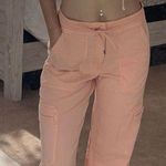 American Eagle  Peach Cargo Pants  Photo 1