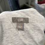 J.Jill 100% Linen Cotton Lined Zip-Up Lightweight Jacket Gray size Large Photo 6