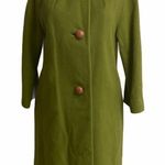 Vintage Marvelous Mrs Maisel Cashmere Coat Green Size L Photo 0
