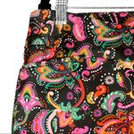 Croft & Barrow NWT Paisley Pants Straight Mid-Rise Colorful Stretch Comfort - 10 Photo 2
