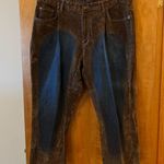 Route 66  Stretch Fit Women Jeans Velvet Faded Distressed Design Y2K Size 22W 22 Photo 8