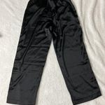 FOR THE REPUBLIC faux tearaway pants black w/ white & red stripe size M NWT Photo 3