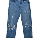 Levi's Levi’s Distressed Jeans Women’s Size Unknown Blue High Rise Straight Leg Ripped Photo 0