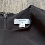 NWOT Sergio Hudson x Target Strong Shoulder Body con Black Midi Dress XS Photo 8