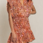 ALC Frank NEW A.L.C. Carly Sorbet Multi Printed Silk Mini Dress Size 8 Photo 0