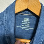 Faded Glory  Denim Button Up - Size Medium Photo 3