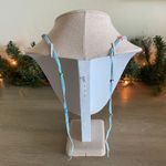 LF NWOT  Blue & Multicolored Evil Eye Beaded Tie Necklace Photo 3