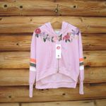 Wildfox NWT  Theo Rose Stripe Hoodie Jacket Photo 1