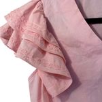 Moelleux flutter ruffle lace sleeve v Photo 2