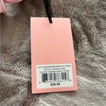 Juicy Couture NWT-  Pink and Cream Heritage Velvet Clutch with Gold Chain Photo 13