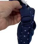 Beckmann Crossbody Sport Shoulder Bag Blue Hearts Adjustable Strap Zip Pockets Photo 2