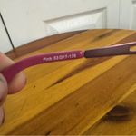 DiCaprio DC83 pink caprio butterfly full rim wire eyeglasses frames 53 17 135 Photo 6