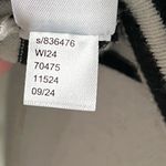 Ann Taylor • Striped Black and White Mock Neck Sweater Photo 3