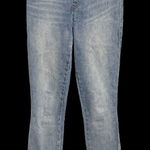 Spanx Distressed Women's Skinny Shaping Pull-up Jeans in Light Blue Photo 0