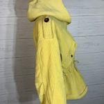 Molly green yellow hooded sherpa corduroy jacket size Small Photo 4