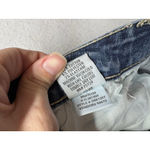 Daytrip  Medium Wash Stretch Distressed VIRGO Boot Cut Denim Jeans Women's 28R Photo 3