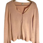 J.Jill Coral‎ Cardigan, Size Small. Lightweight cotton. Summer Career Work Wear Orange Photo 0