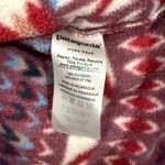 Patagonia Synchilla Fleece Snap-T Pullover Women Kuta Klash Dark Currant Size M Photo 5