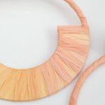 Free People New!  FP Raffia Wrapped Earrings Photo 4