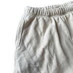 Good American Sweat Shorts Ivory Size 1 Small Photo 4
