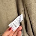 Anthropologie Pilcro Bell Sleeve Open Front Hood Sweater Band Sleeve Tan XL Photo 10