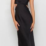 Beginning Boutique  Taleah Maxi Dress Cut-Out Black Photo 0