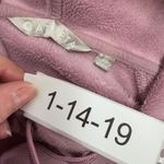 Athleta Hoodie Womens X Small Pink Cozy Karma Longer Sweatshirt Fleece Lined Photo 4