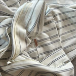 Free People  Paperbag High Waisted Pinstripe Wide Leg Crop Pants Photo 4