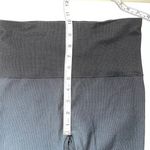 Spanx Look At Me Now Moto Gray & Black Seamless Leggings Photo 8