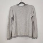 Dolan Left Coast Collection Gray Metallic Textured Knit Sweatshirt Size Small Photo 3