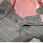 American Eagle Vintage  gray with white pinstripe boot cut slacks  Photo 4