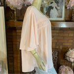 Valerie Stevens BLUSH PINK FLOWY TUNIC BLOUSE NWT (3X) Photo 4