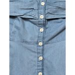 Fashion to figure  Chambray Katrina Off The Shoulder Hi-Lo Top Sz 0 (XL) Photo 3