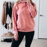 Favorite Daughter Pink Hoodie with Removable Mask Photo 0