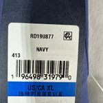 Rachel Rachel Roy Ruffled Sleeve Cropped Jumpsuit Navy Size XL Stretch Blue Photo 6