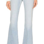 SPRWMN Los Angeles Pull‎ On Wide Leg Flare Crop Jeans Leggings Revolve Sz M Blue Size M Photo 0