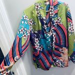Natori Green Drapey Blouse - Size 2X Photo 2