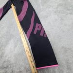 PINK - Victoria's Secret  Black and‎ Pink Track Pants Photo 6