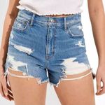 American Eagle  Highest Rise 90s Boyfriend Short Distressed Womens Size 6 Photo 0