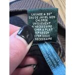 Ralph Lauren Lauren  Monogram Embroidered Cotton‎ Turtleneck Shirt Brown Measured Photo 7