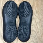 Crocs  Kadee Black Ballet Flats Slip On Round Toe Cut Out Women’s Size 10 Photo 6