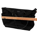 Kate Spade  Black Nylon Diaper Tote Bag Large Travel Work Carryall Photo 3