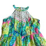 Lilly Pulitzer  Kinley Dress Pink Sunset Local Flavor Tropical Beach Size 2 Women Photo 3