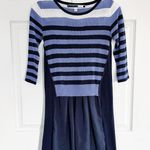 Sportmax Code Striped Sweater Dress Blue Size XS Photo 0