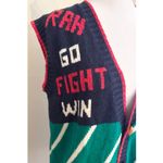 Vintage 80s/90s Eagle Eye Berek Sweater Vest Football Hand Knit Size M Size M Photo 1