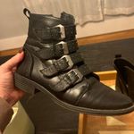 Steve Madden Women's Short Black Moto Boots Photo 1
