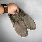 Skechers  |‎ Green Tan Slip On Memory Foam 11 Wide Photo 1